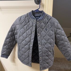 Polo by Ralph Lauren Kids Quilted Blue Jacket